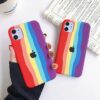 iPhone 11 | Pro Silicone Rainbow Case